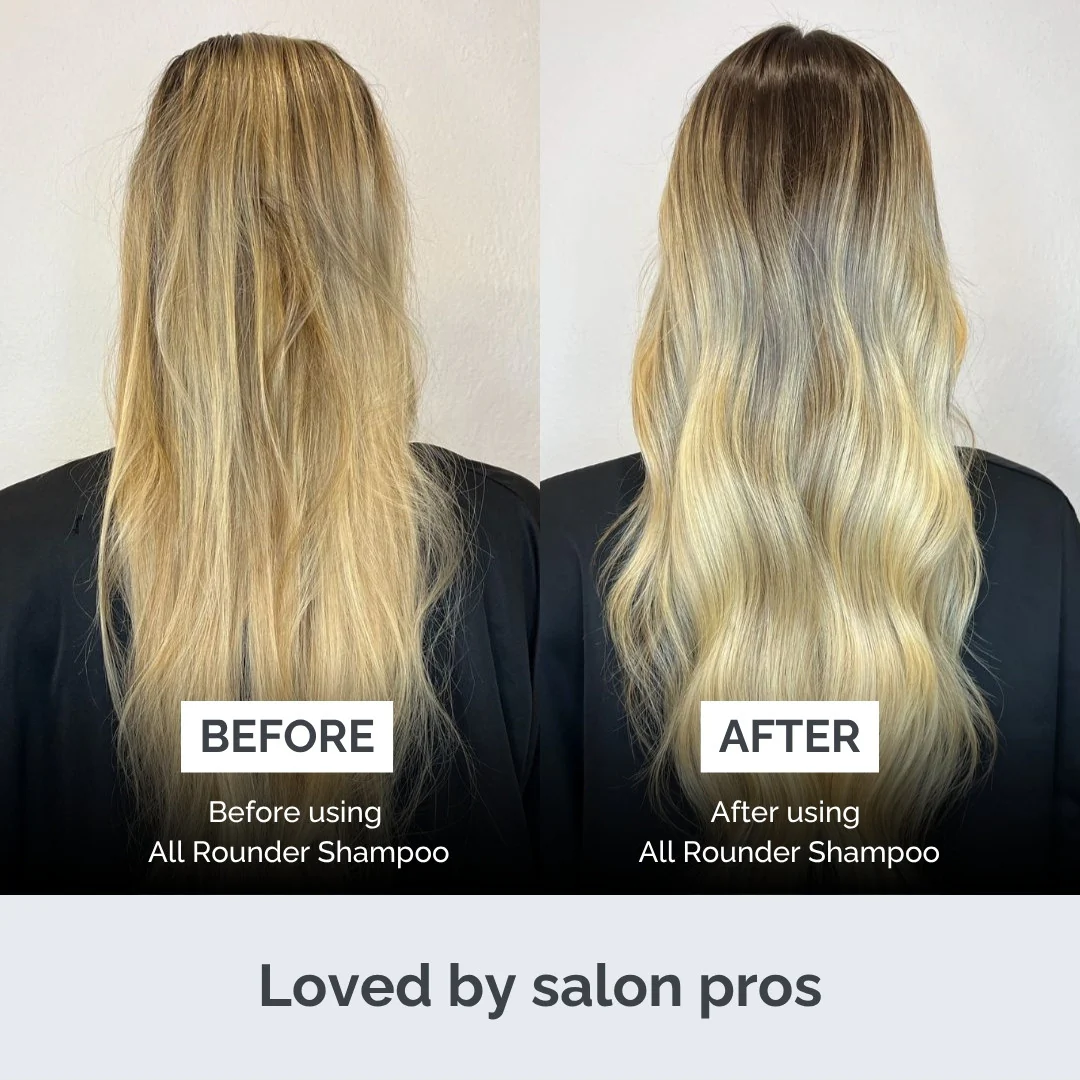 All-Rounder Shampoo Mini 75ml – Sulphate-Free Cleanser for Dry, Damaged & Frizzy Hair - Image 5