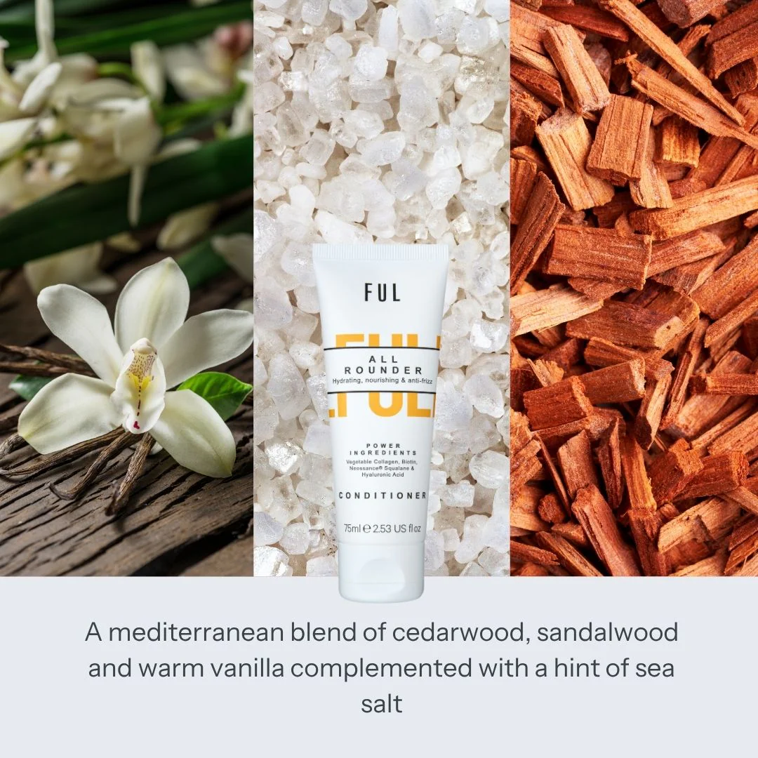 FUL All-Rounder Conditioner Mini 75ml – Moisturising Sulphate-Free Care for Dry, Frizzy Hair - Image 5