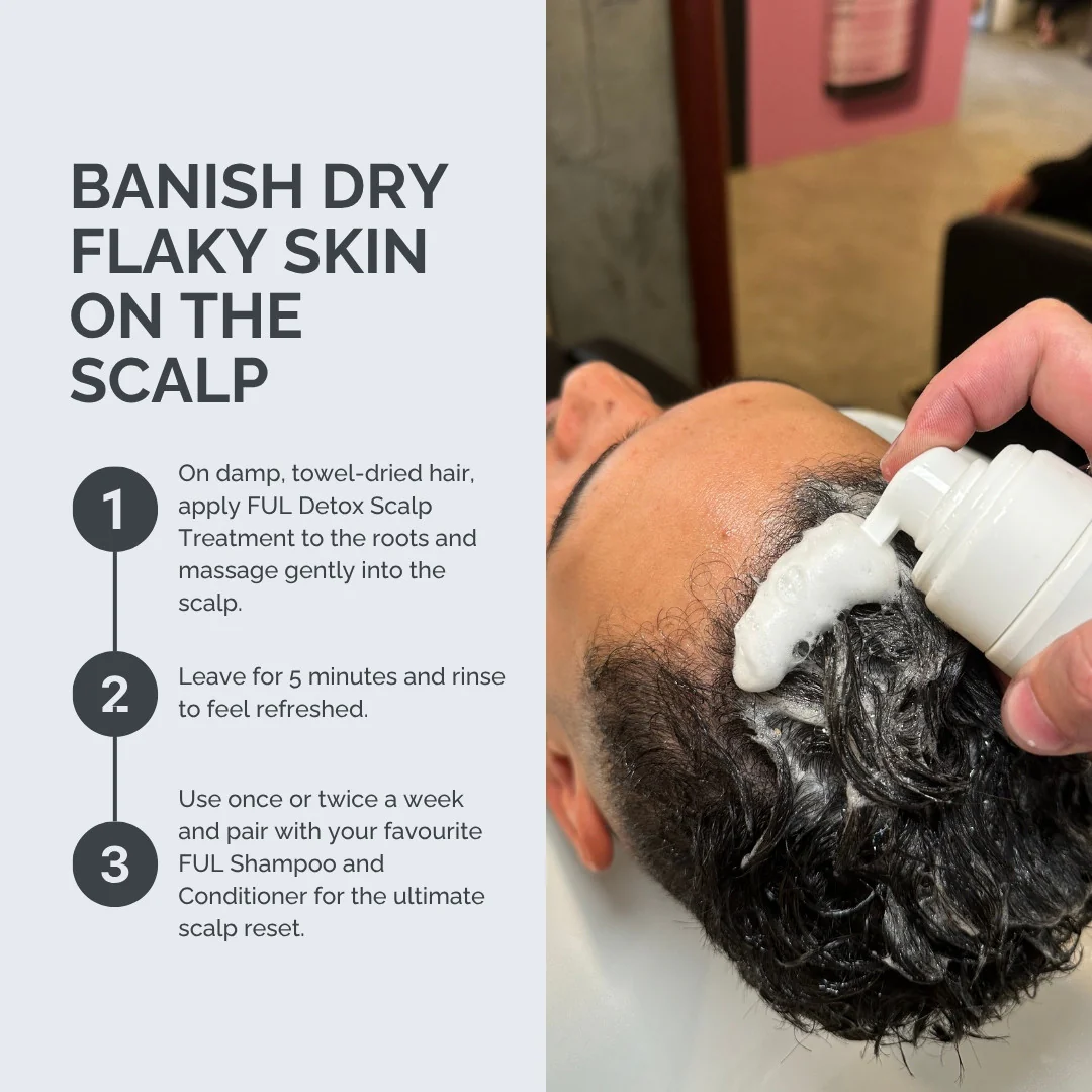 FUL Detox Scalp Treatment 150ml– Relief for Dry, Flaky or Itchy Scalps | Clarifying & Hydrating - Image 4